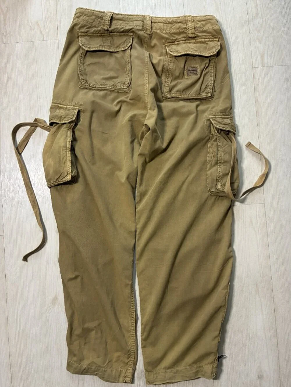 Vintage Abercrombie & Fitch Y2K-era Men's Paratrooper Cargo Pants Size Medium